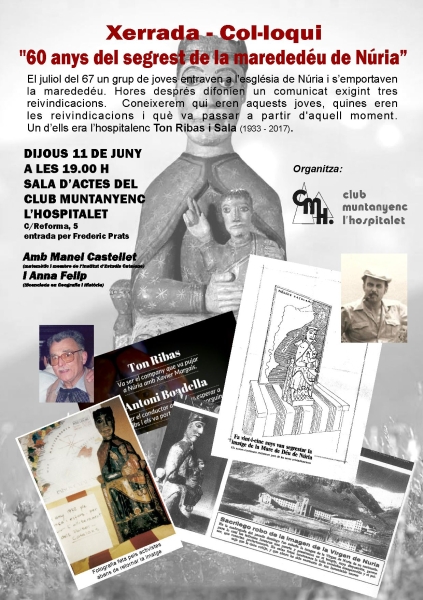 cartell mare de Deu de Nuria